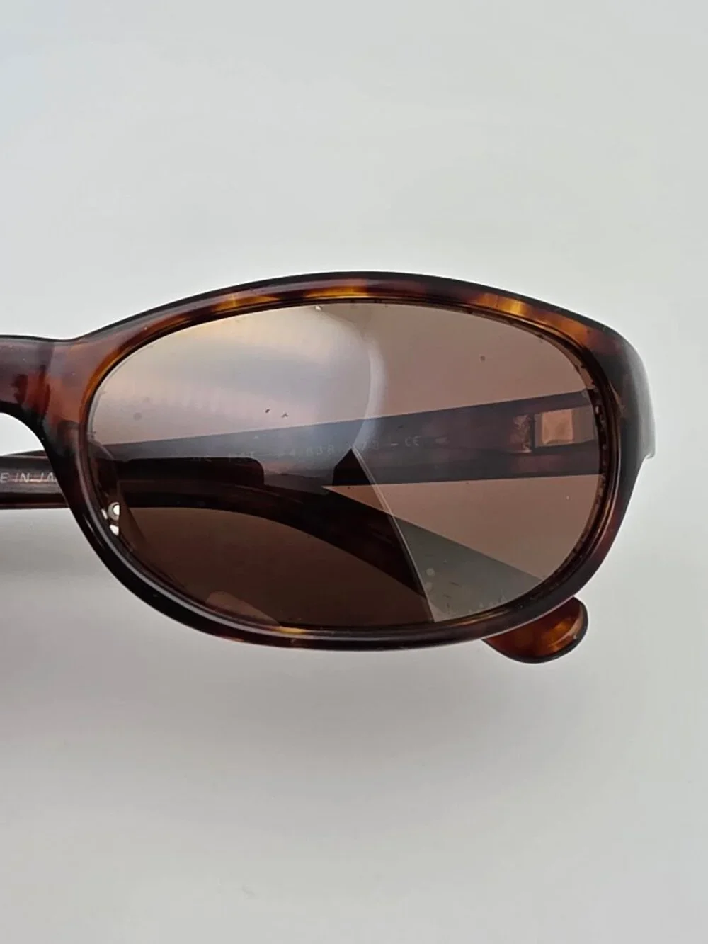 Maui Jim MJ-136-10 Cyclone Tortoise Frame Polarized HCL Bronze Lens Sunglasses
